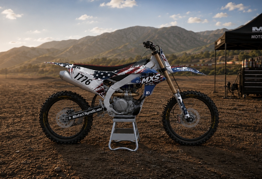 MSX Freedom YZ250F AI render preview